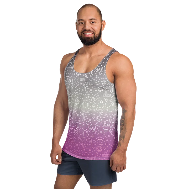 Asexual Tank 🖤🩶🤍💜 product image (2)