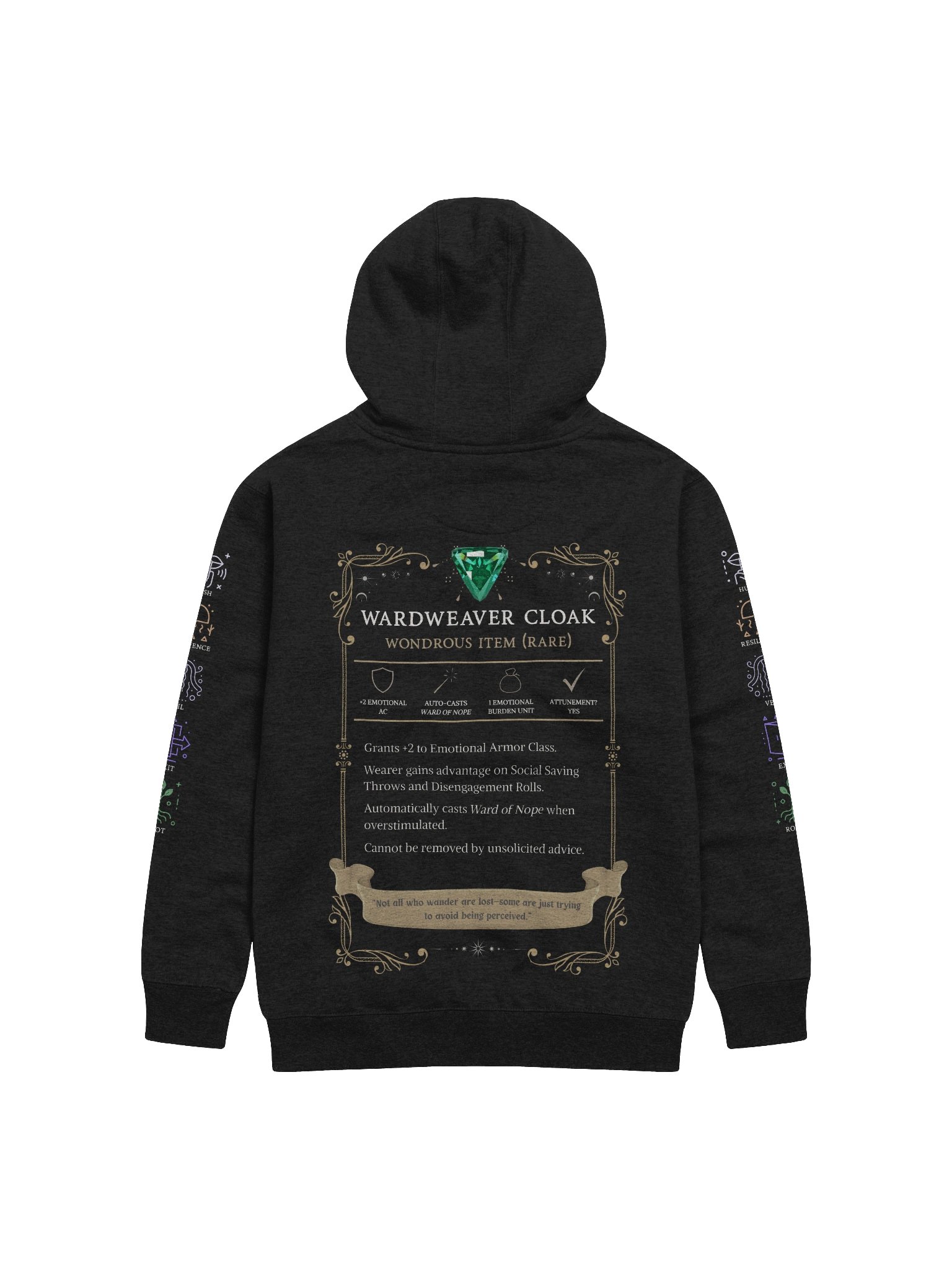 Spellshield Hoodie: Wardweaver product image (2)