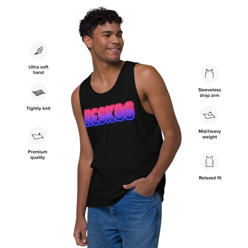 Gradient Reskos Men's Tank Top product image (12)