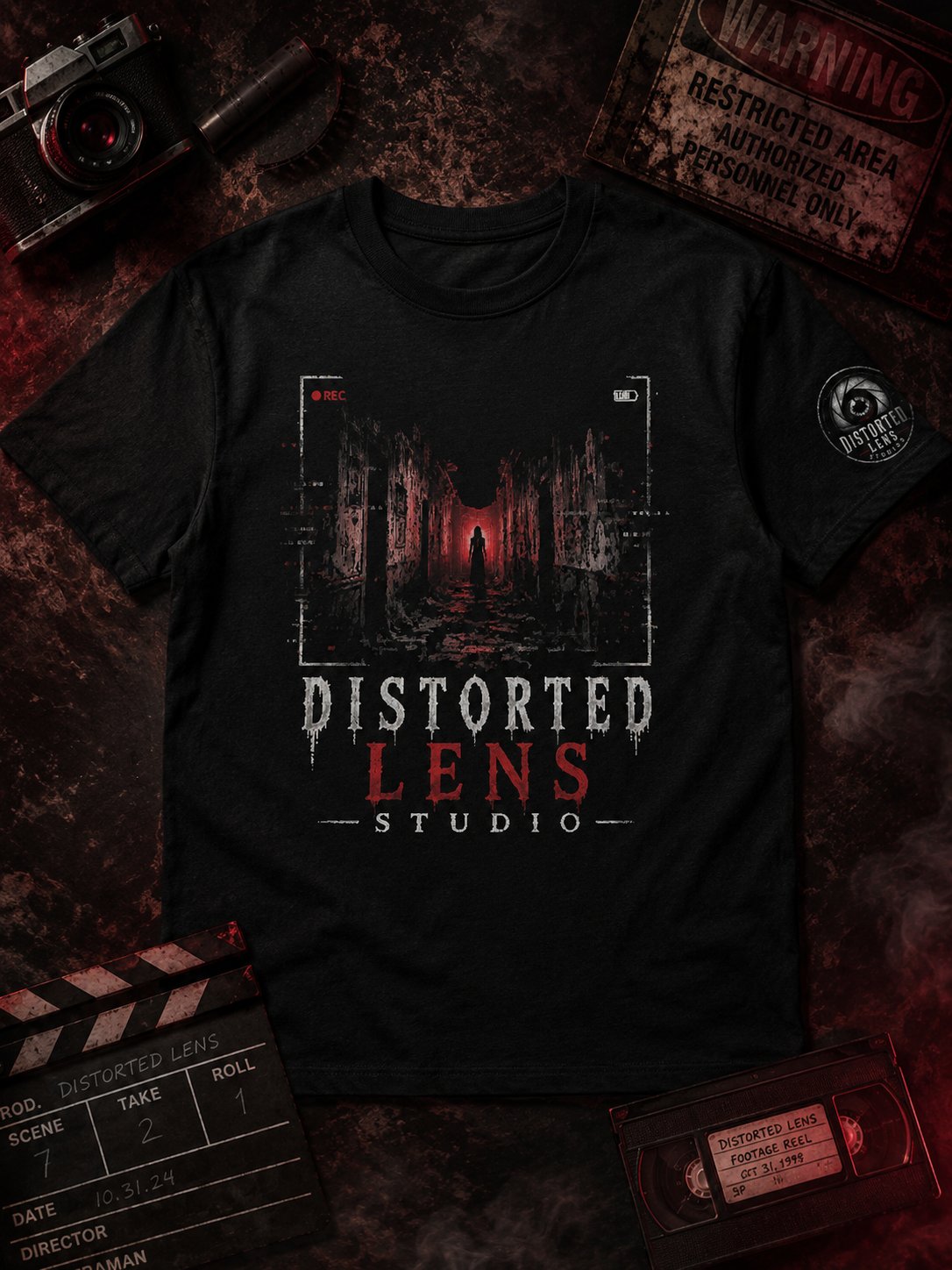 Distorted Lens Studios tee product image (2)