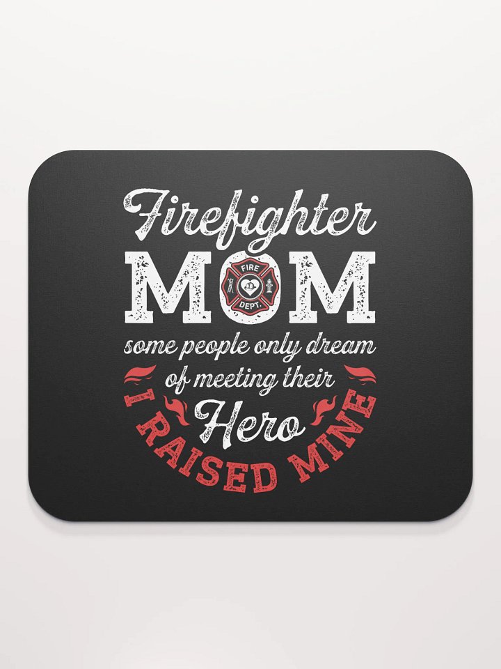 Firefighter Mom - Mouse Pad product image (2)