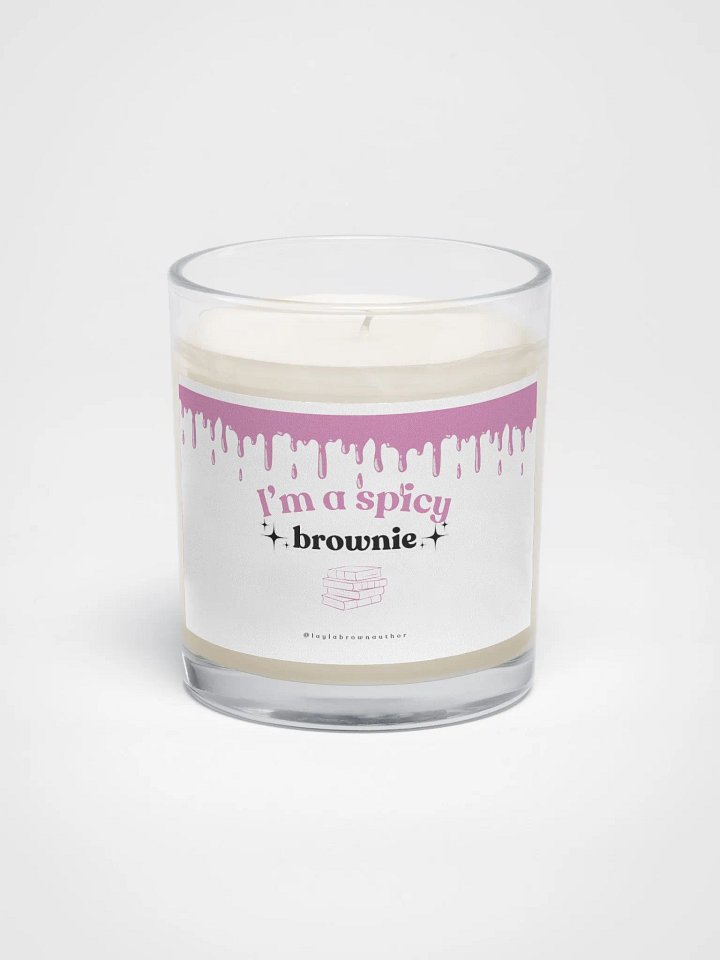 Candle - "I'm a spicy brownie" product image (1)