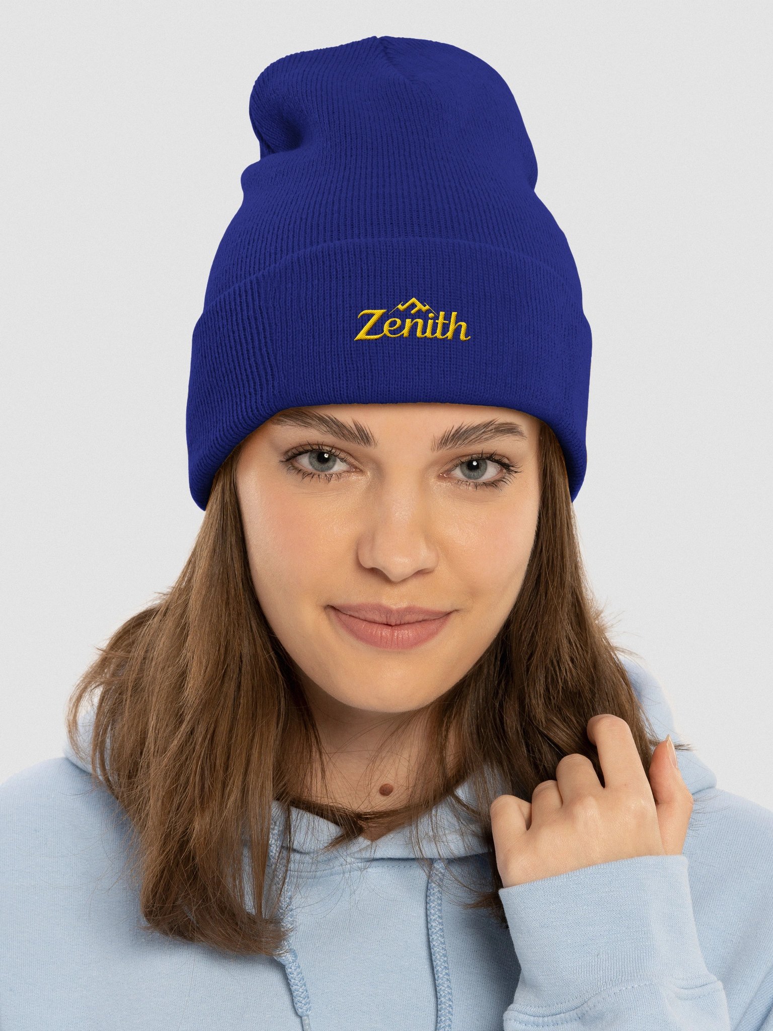 Cuffed Beanie with Embroidered ZENITH Design - Exclusive Winter Accessory product image (1)
