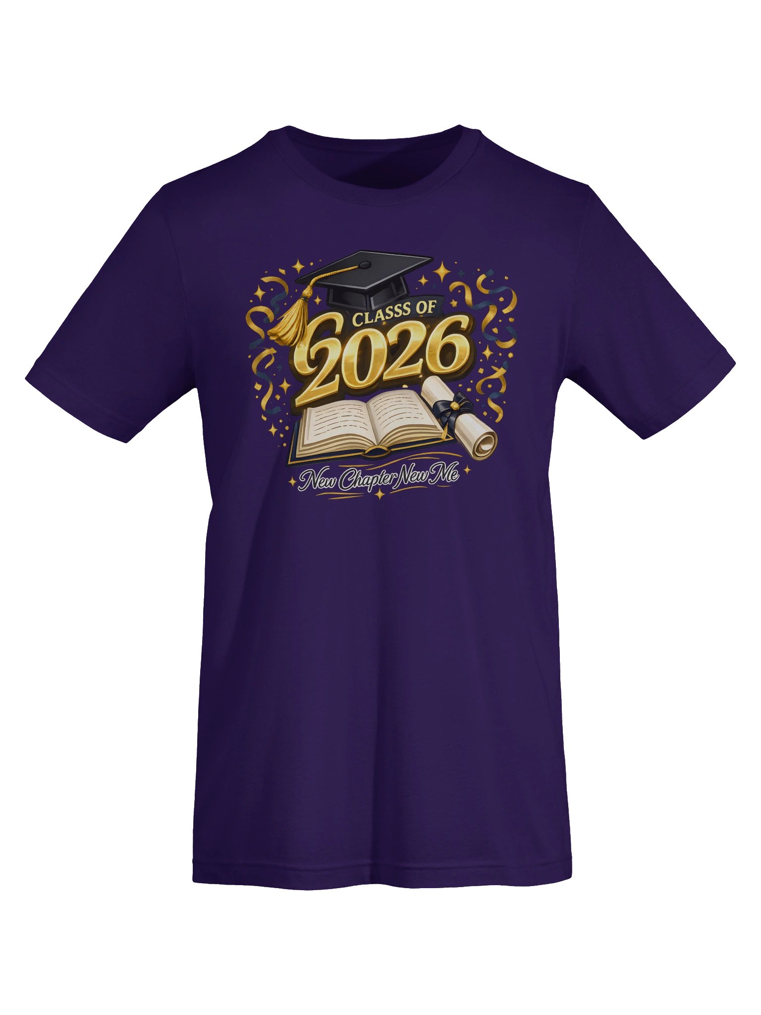 Class of 2026 - New Chapter New Me Graduation T-Shirt product image (105)