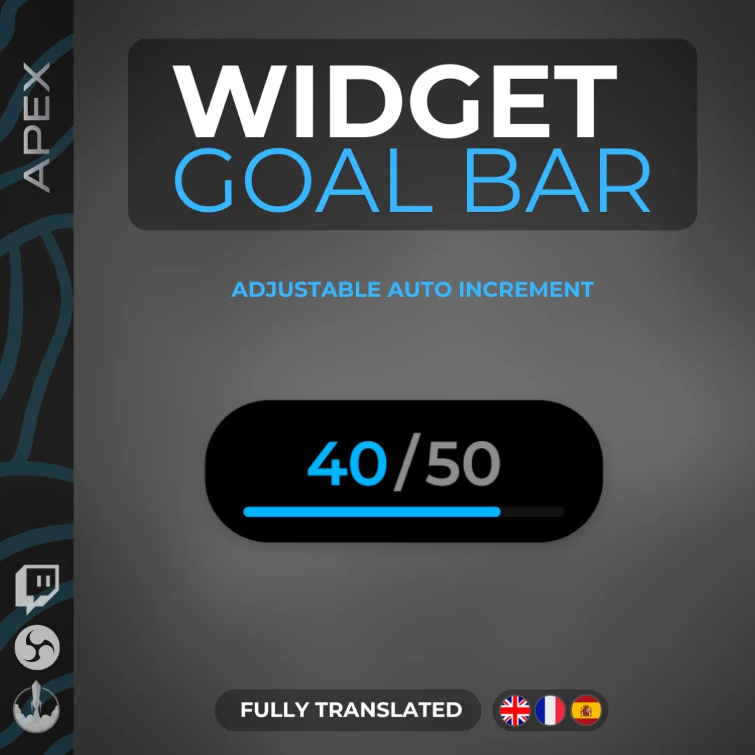 Widget Goal Pilule Twitch product image (1)