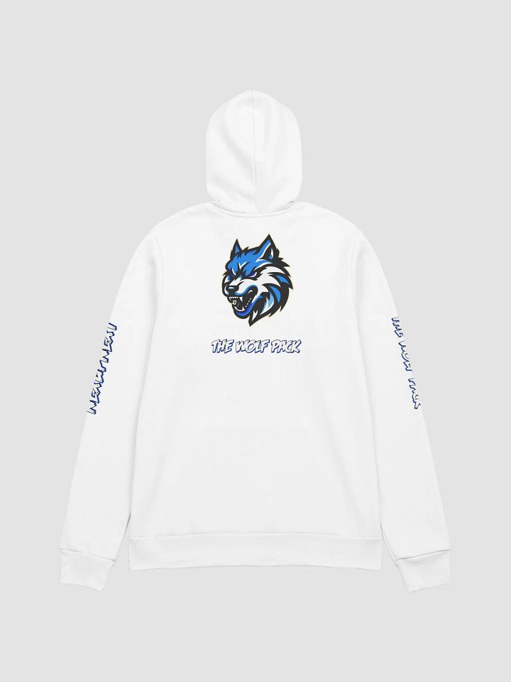 Wolf Pack Hoodie White product image (2)