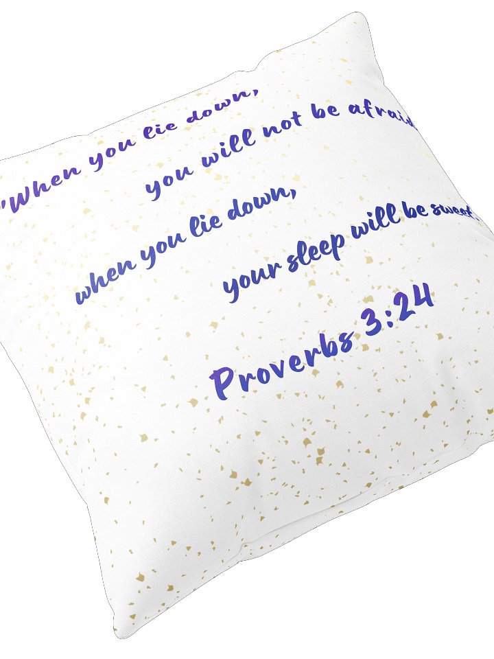 "Your Sleep will be Sweet" Proverbs pillow - 🌹Selah Design product image (2)