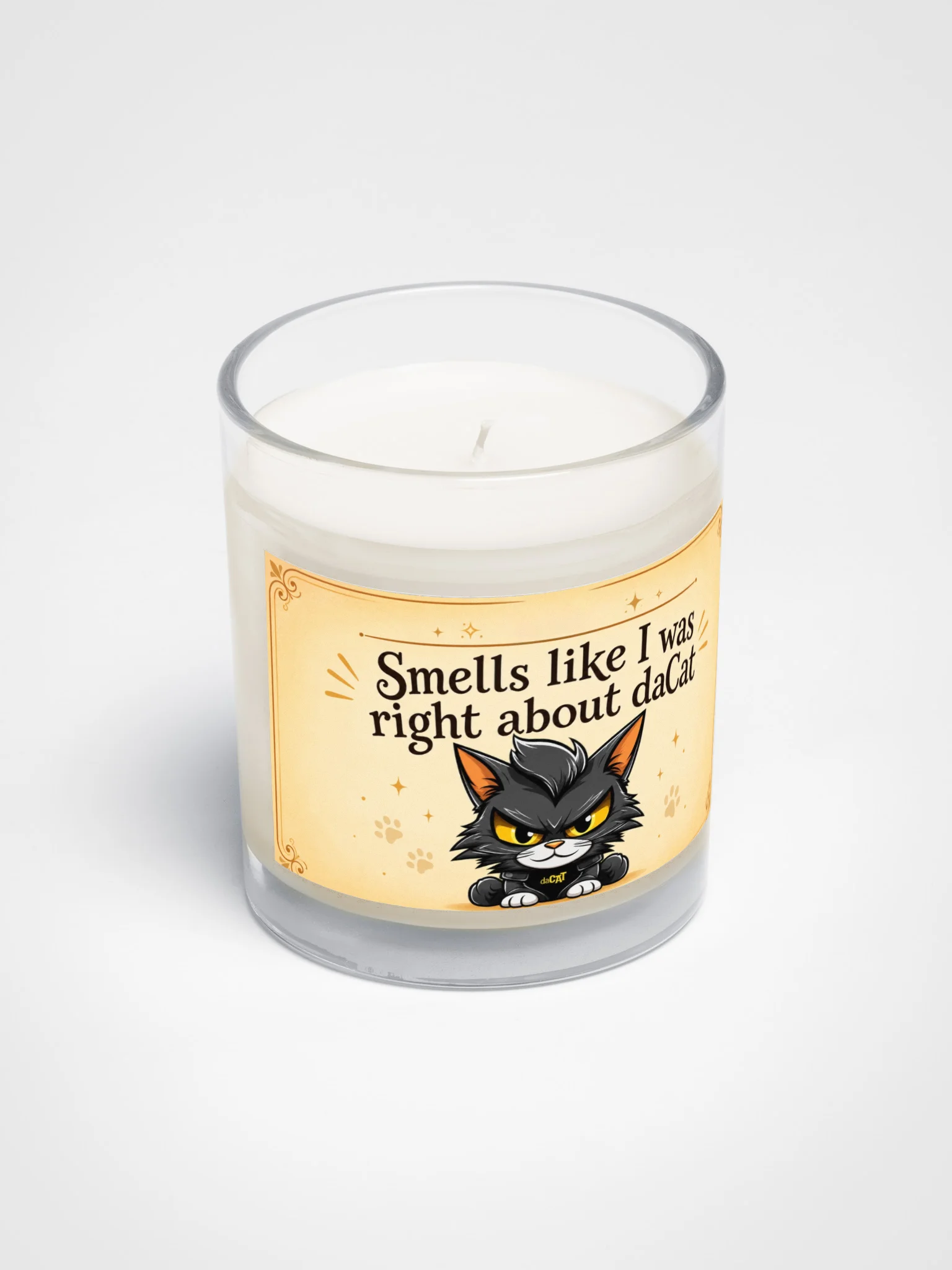 Smells Like I Was Right About daCAT Candle product image (2)