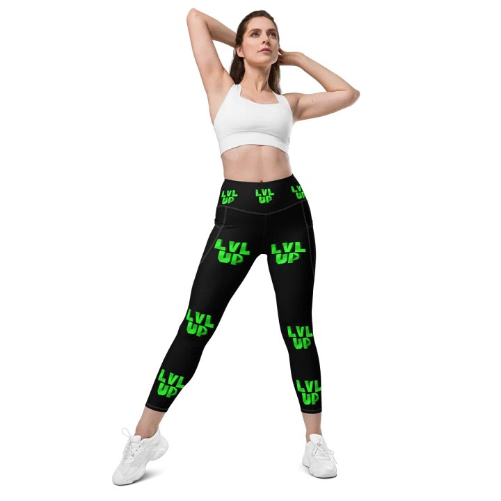 LVL UP Black Yoga Pants product image (1)