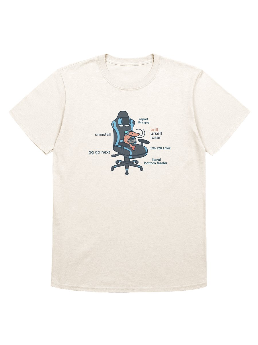 Gamer Shrimp Shirt product image (3)