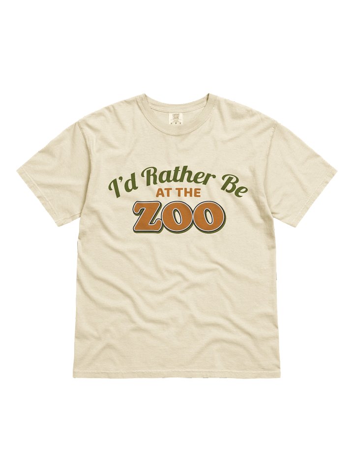 I'd Rather Be at the Zoo (No Animals) product image (4)