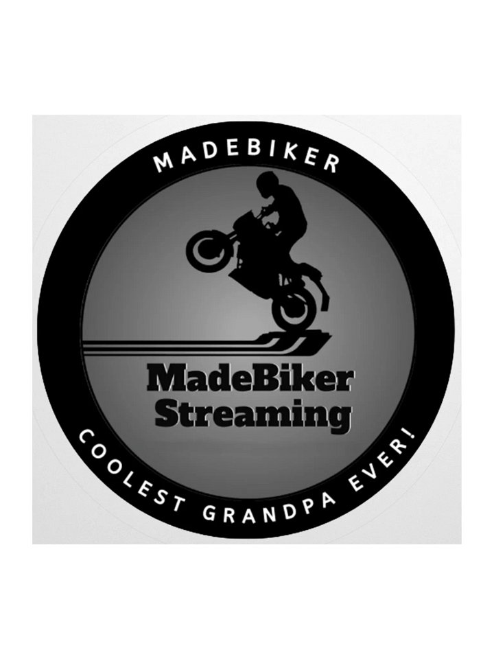 Coolest Grandpa Ever Bumper Sticker Round product image (1)
