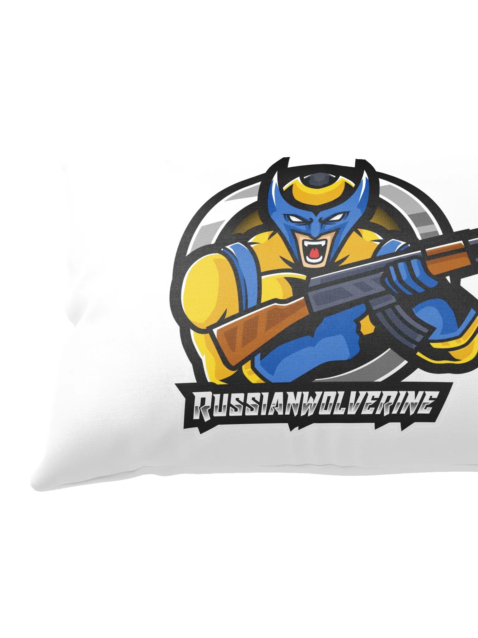 RussianWolverine All-Over Print Pillow product image (9)