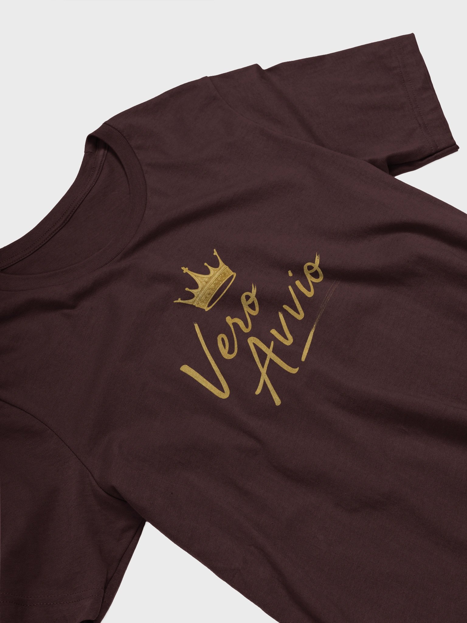 Regal Crown Golden Script T-Shirt product image (3)