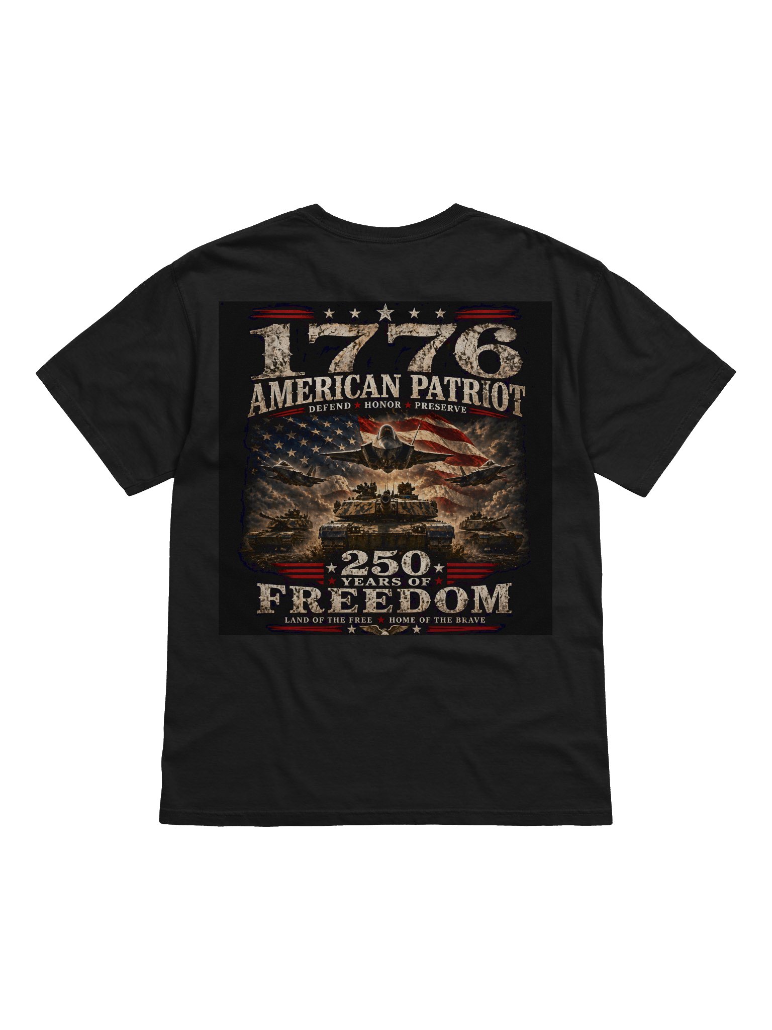 Men’s black 250 Years Of Freedom product image (1)