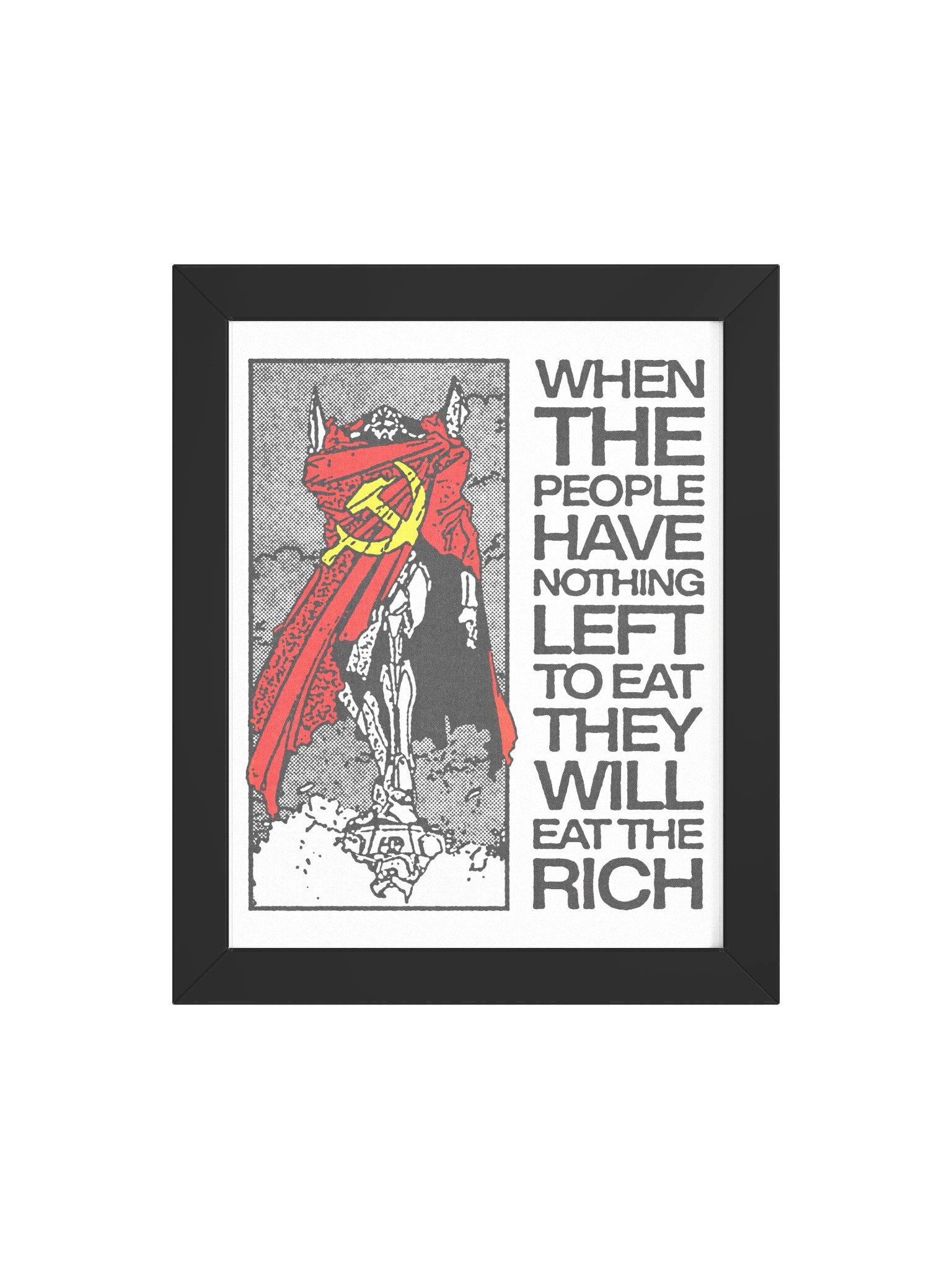 NOTHING LEFT ! Framed Print. number 8 product image (4)