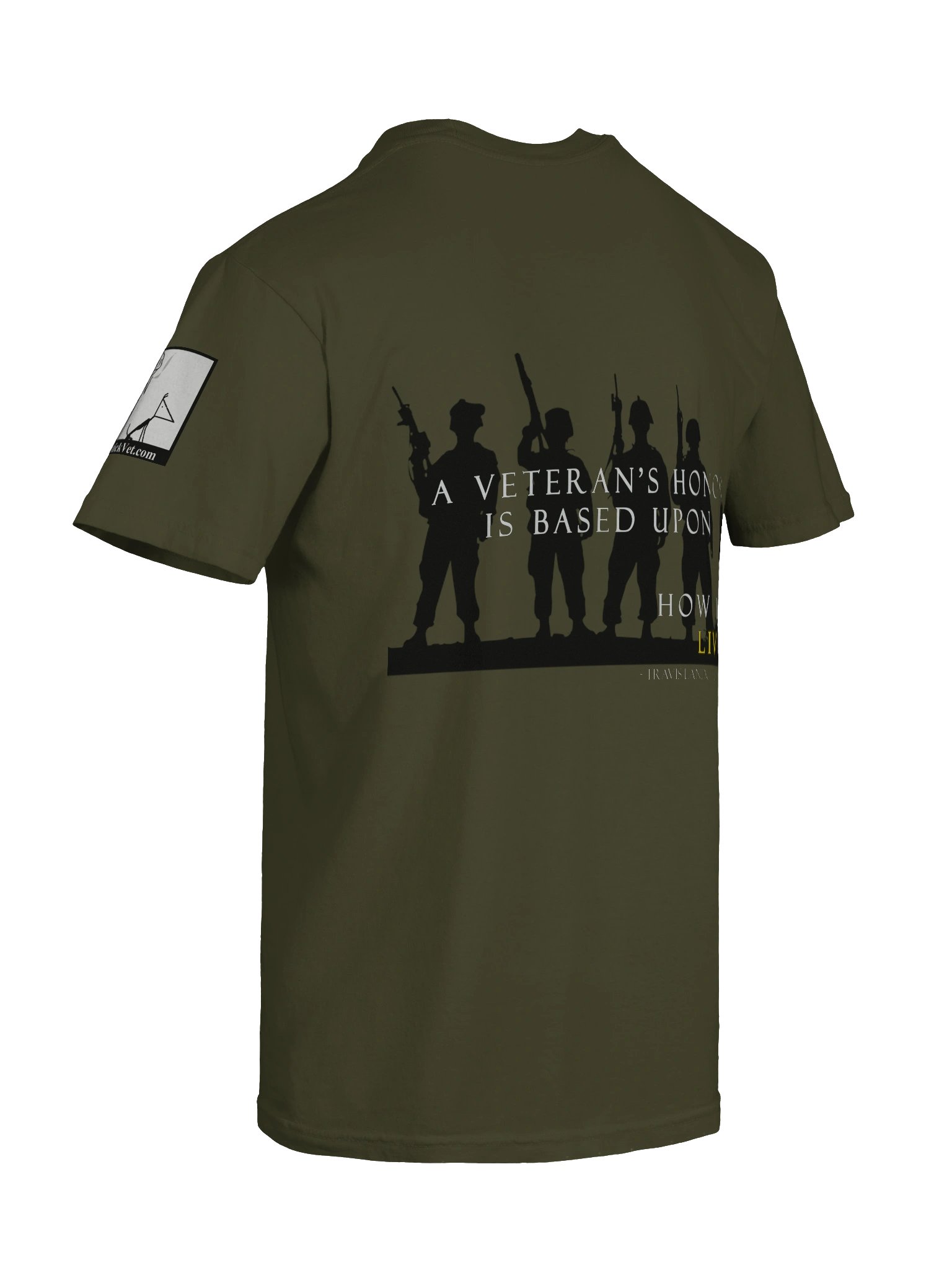 Warrior Honor Veteran Honor TShirt product image (8)