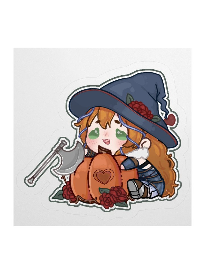 Kawaii Nunu Sticker - Halloweenie 2025 Collection product image (1)