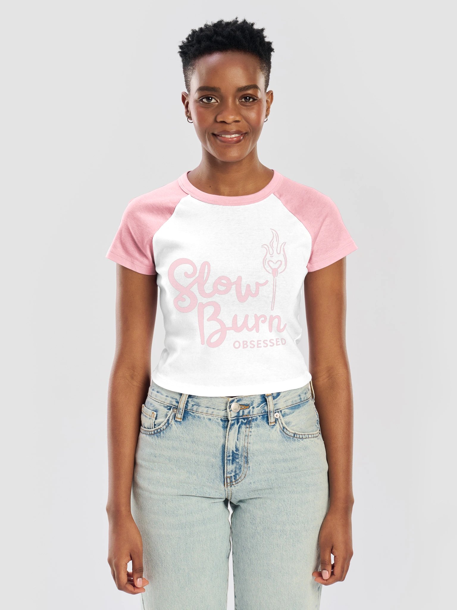 Slow Burn Obsessed | Pink Babydoll product image (3)