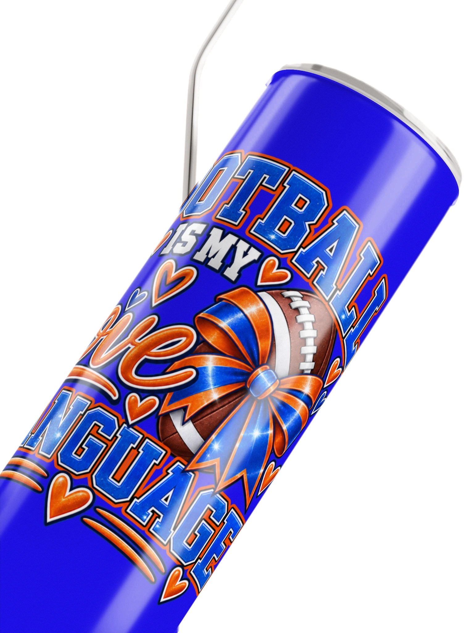 Football Is My Love Language Tumbler product image (8)