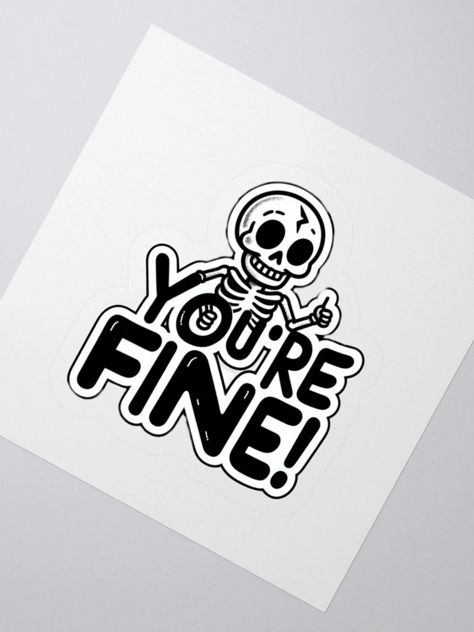 Zticker You're fine! product image (2)