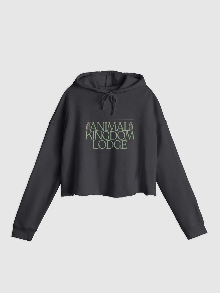 Zebra Zenith: Animal Kingdom Lodge Disney Resort Collection Crop Hoodie product image (1)