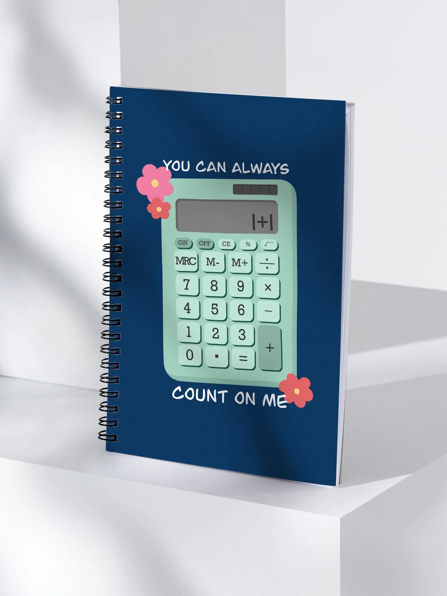 Count On Me Spiral Notebook product image (4)