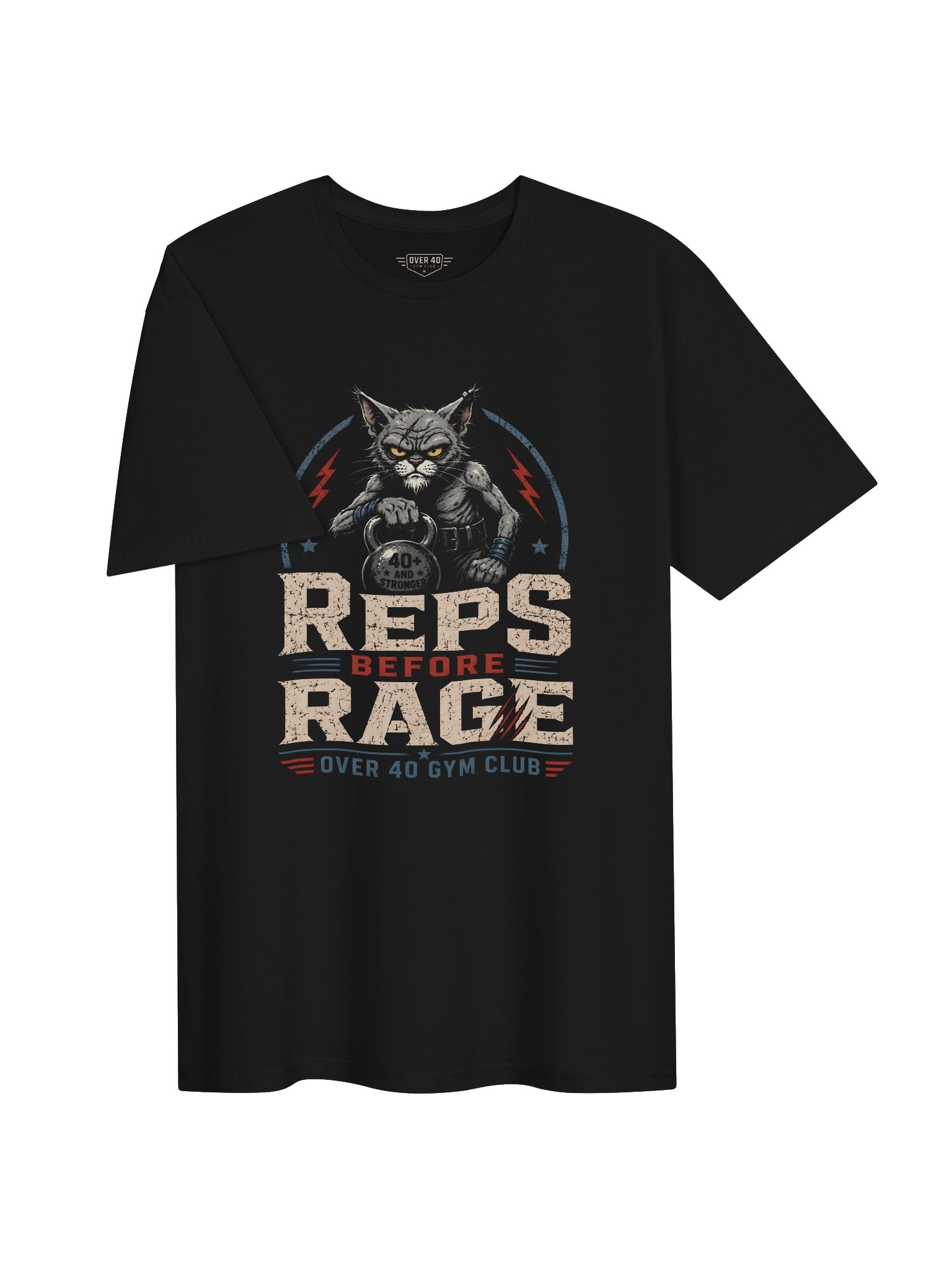 Rage Cat T-shirt product image (3)