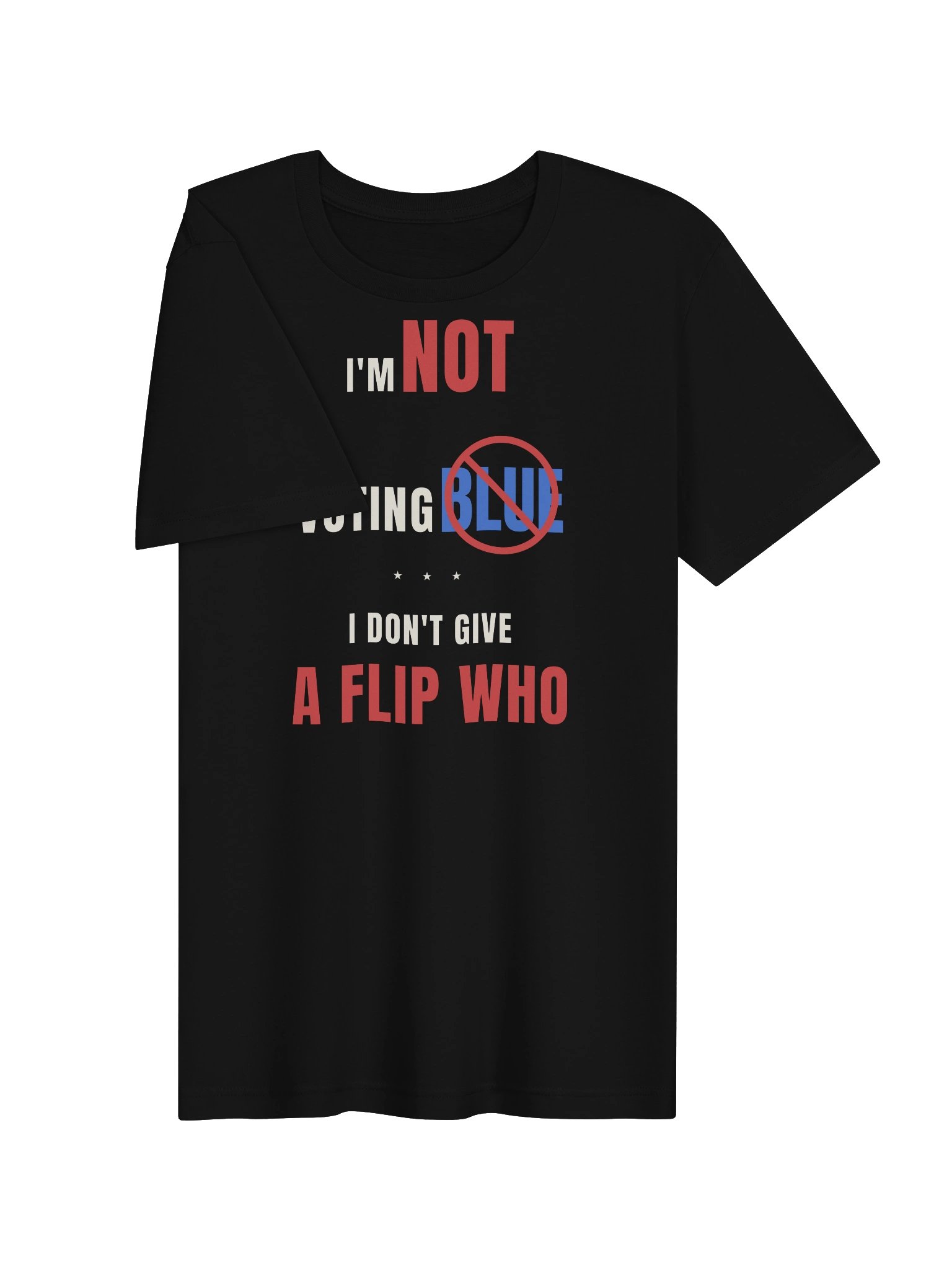 The Not Voting Blue Tee product image (3)