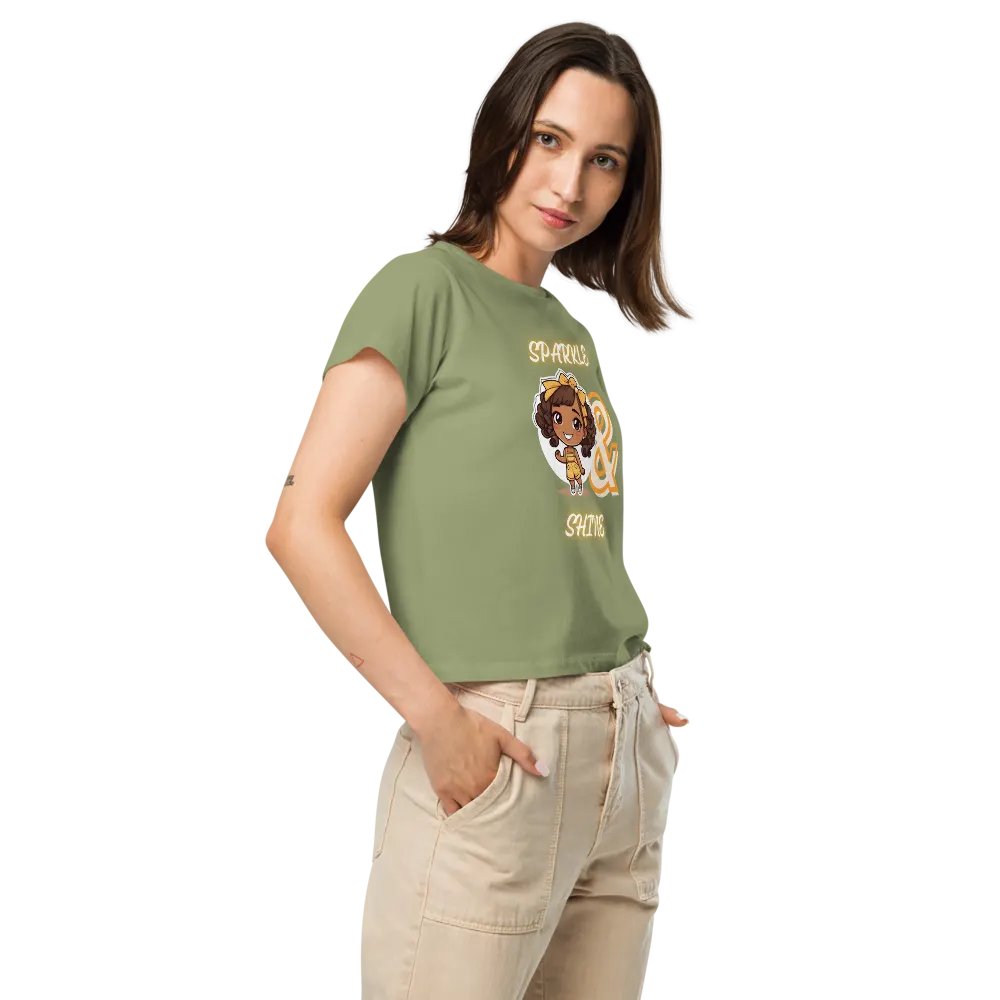 Sparkle & Shine High Waisted Tee product image (9)