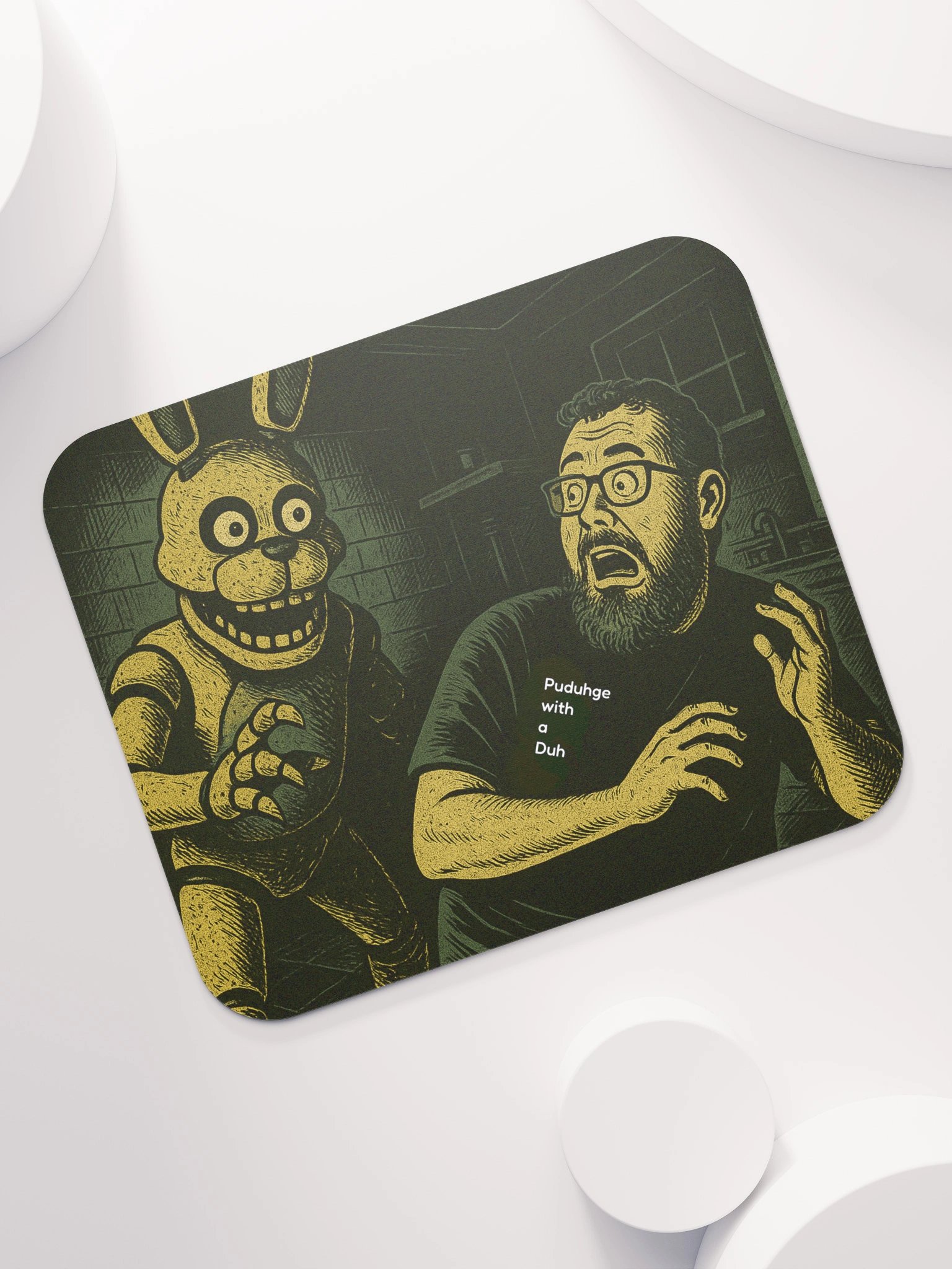 Frightening Encounter Mouse Pad product image (7)