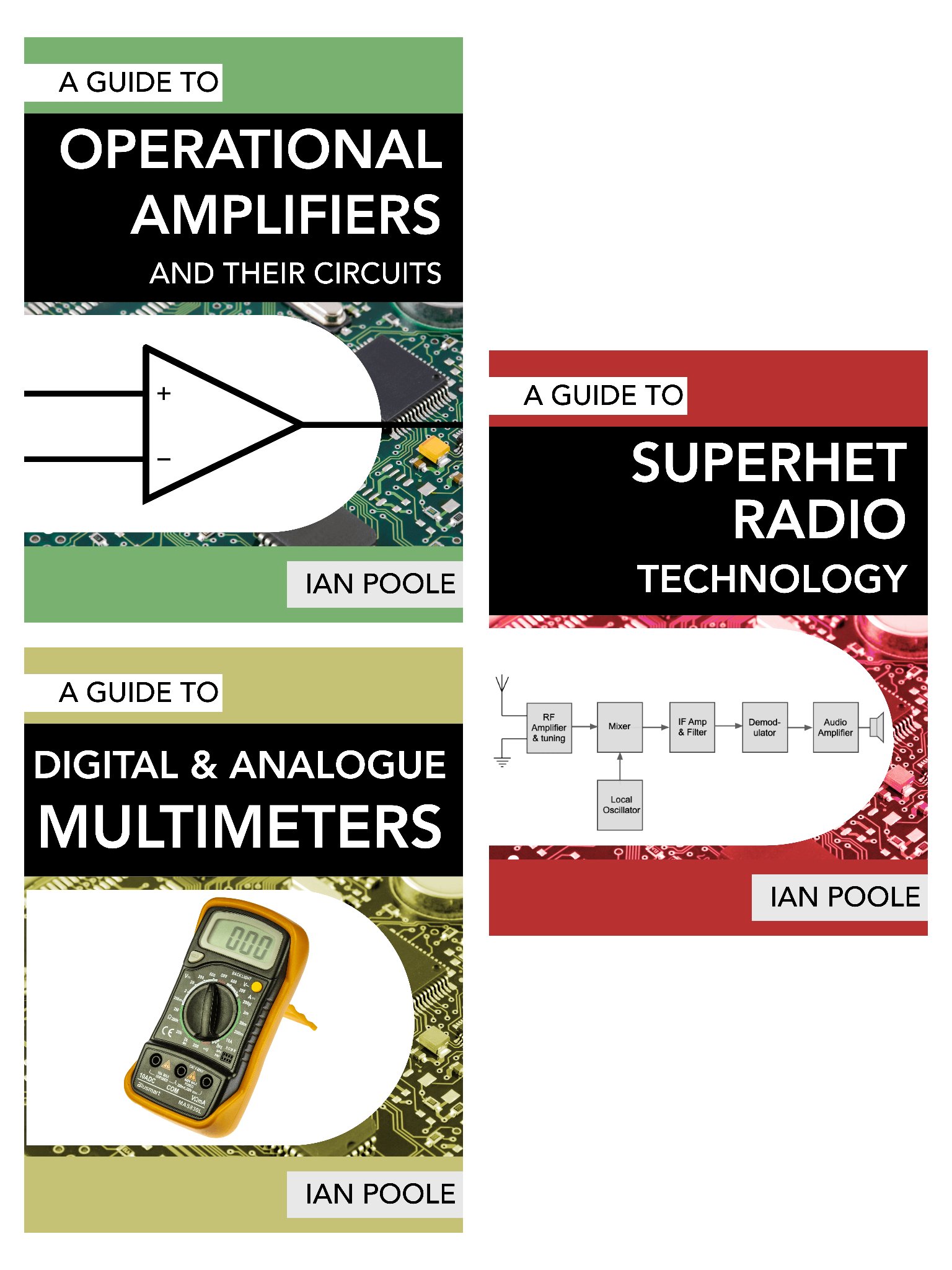 eBook Bundle: Op-amps, Superhet Radio, Multimeters product image (1)