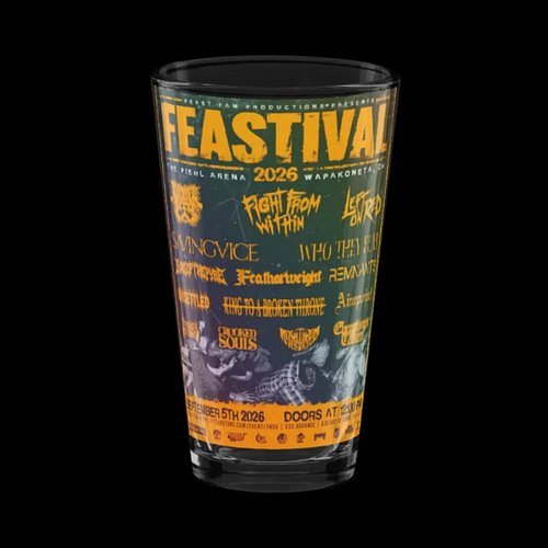 Did you know we have Feastival Pint Glasses??

Get yours now!

Link in bio to shop!

#feastival #pintglass #metalcore #beerlo...