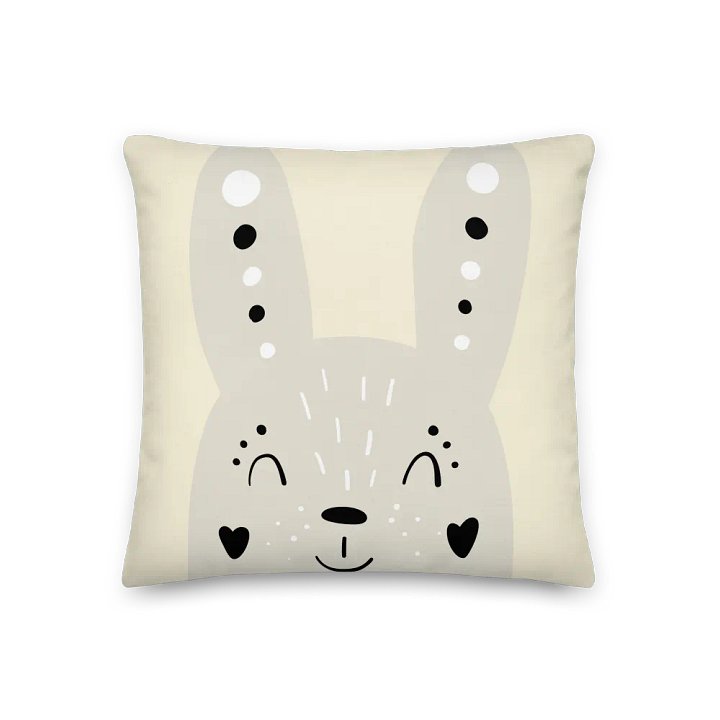 Bunny Bliss All-Over Print Premium Pillow product image (1)