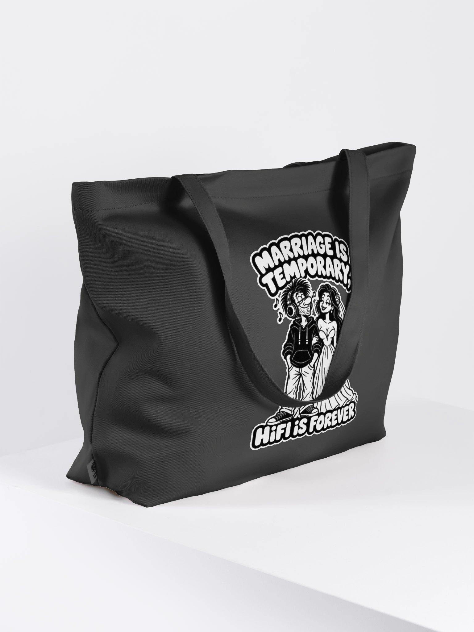 Marriage is Temporary, Hifi is Forever - Tote product image (4)