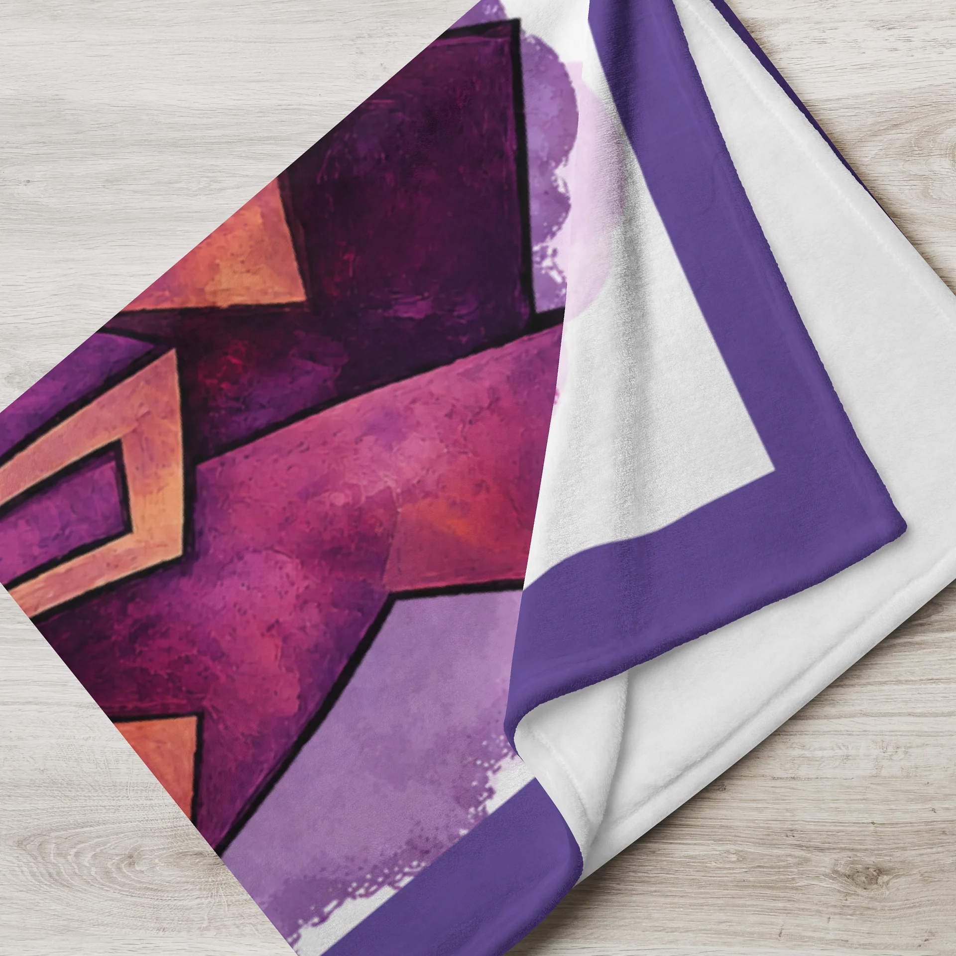 Plaid Galerie - Le Bavard Pourpre product image (5)