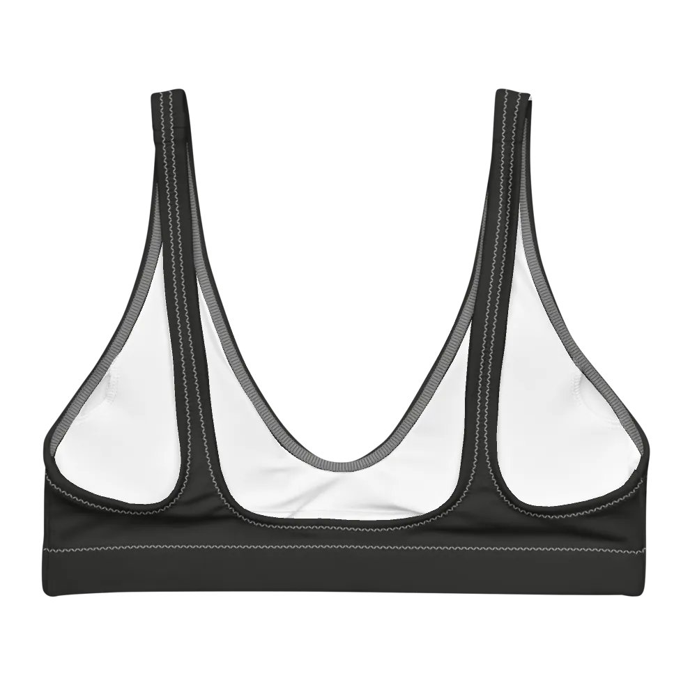 MANN Magazine Black Padded Bikini Top product image (3)