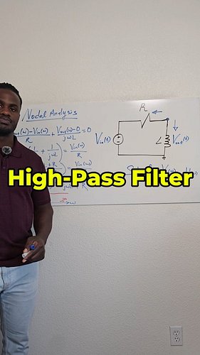 RL High-Pass Filter - Solve for H(ω)

Check out the webpage: https://professorgovalla.com/

Follow me on: 
YouTube: https://w...