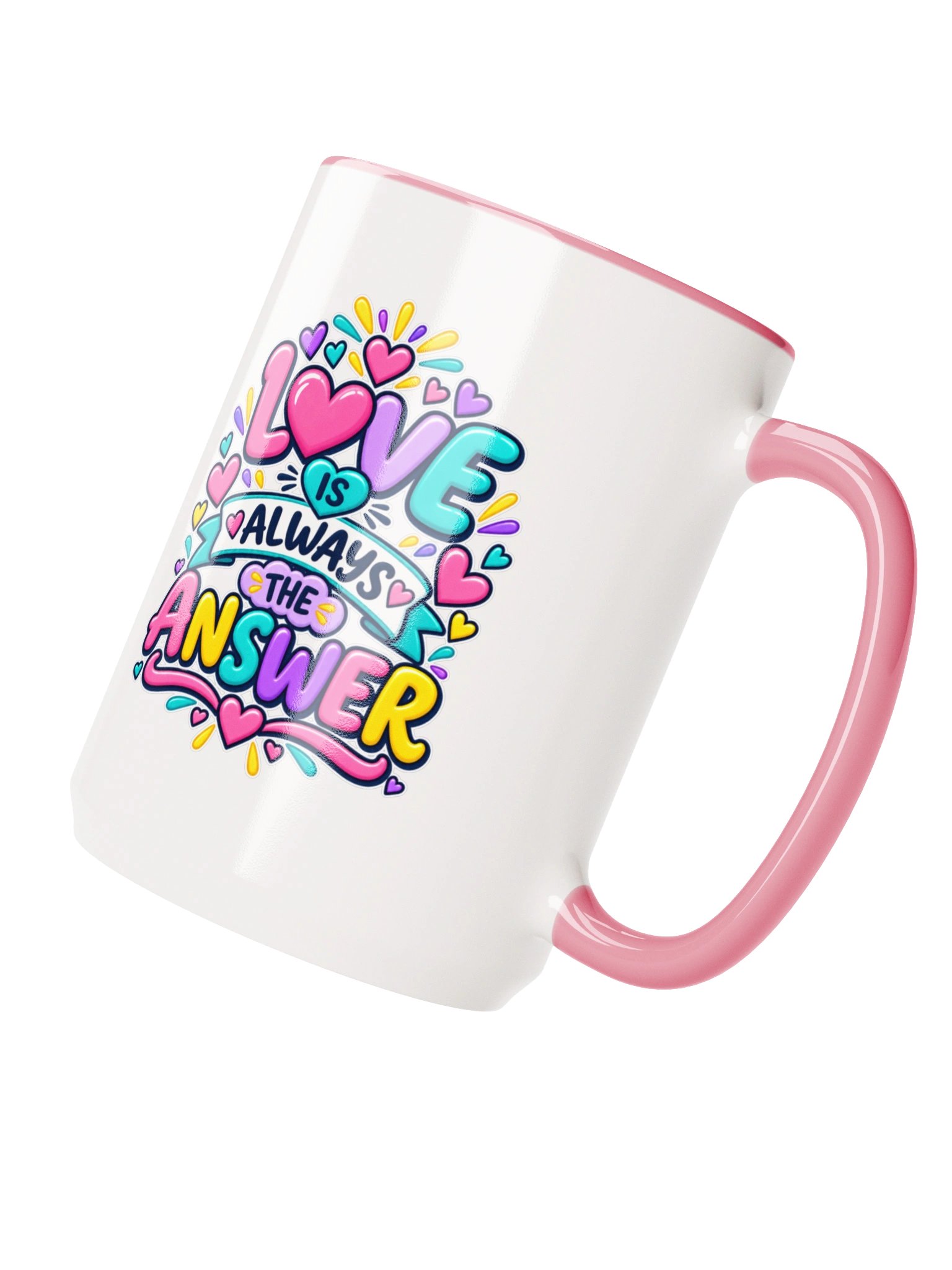 15 oz. Inspirational Mug - Love is Always the Answer product image (3)
