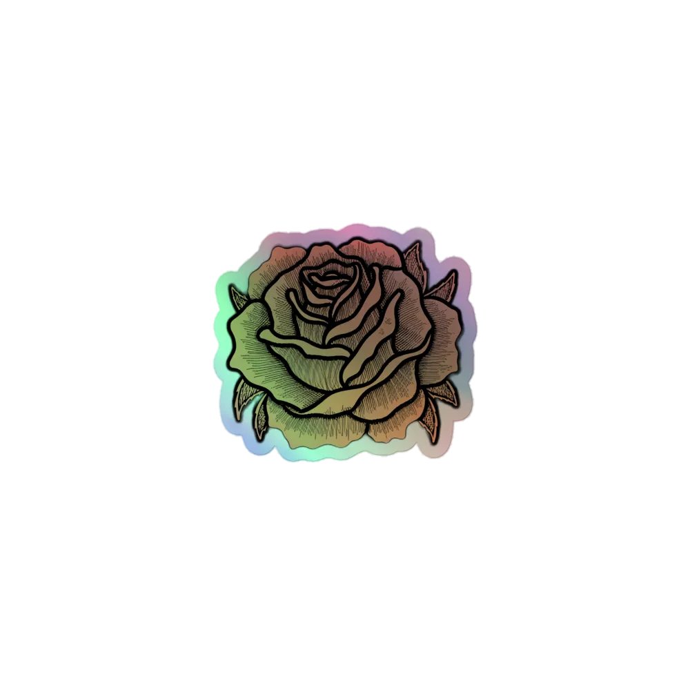 Enchanted Rose Kiss-Cut Sticker Sheet product image (1)