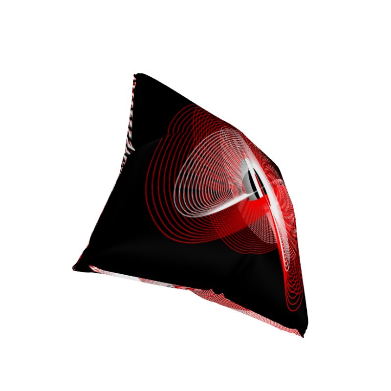 Lissajous Subversion - Lissajous Figures Mathematical Art Pillow product image (5)