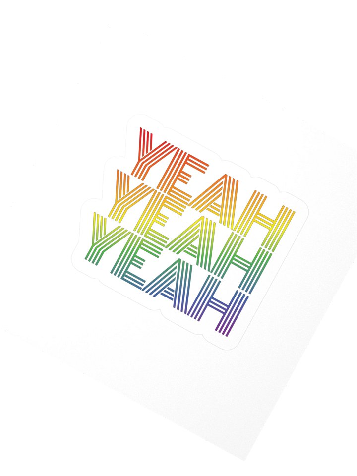 Yeah Yeah Yeah — DIVERS Sticker product image (7)