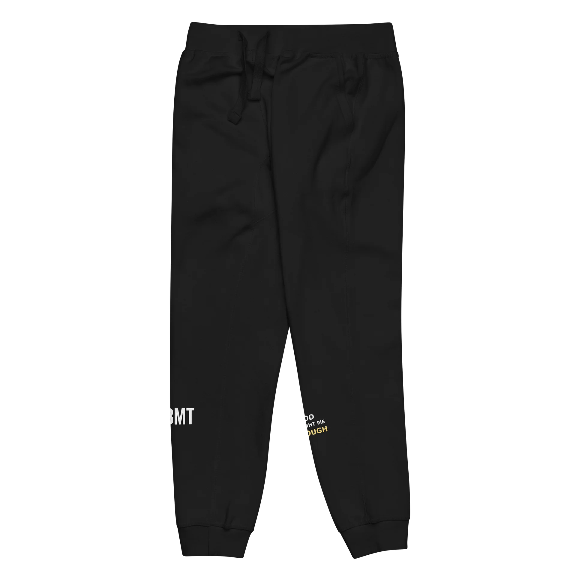 GBMT Survivor Joggers – Black & Gold Edition product image (3)