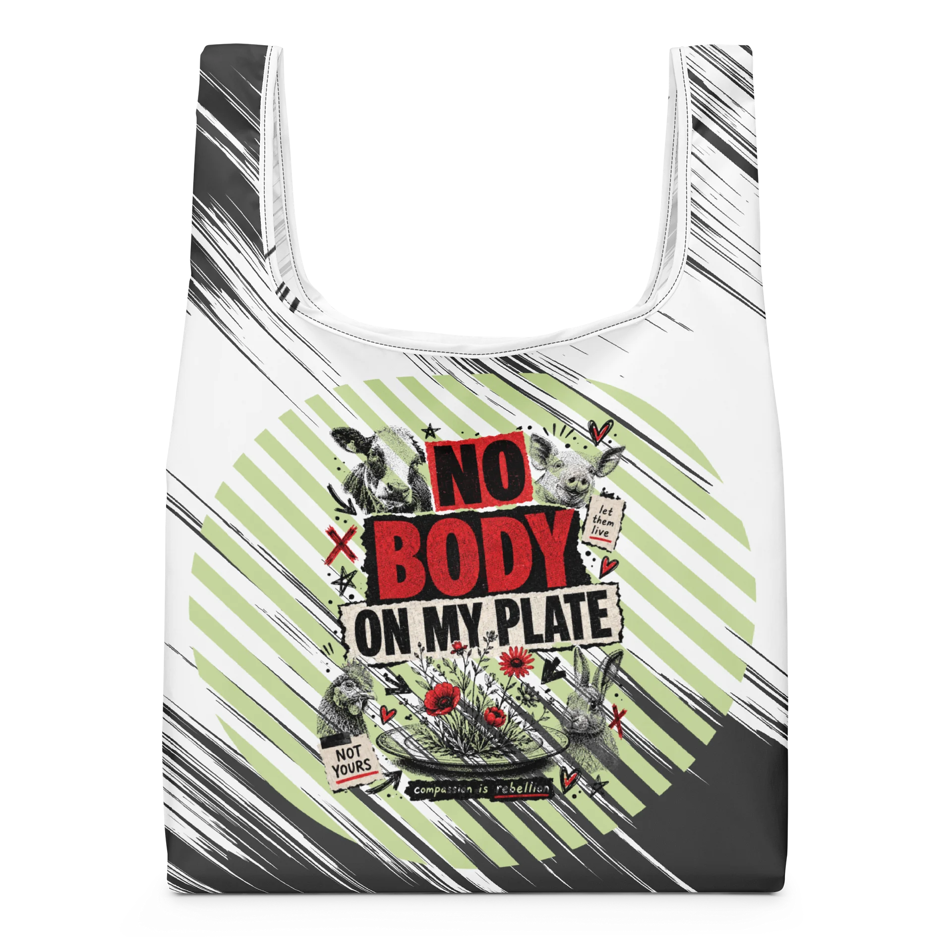No Body on My Plate - Shopping Bag product image (5)