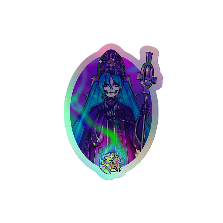 "Year Zero One" Holographic Sticker product image (2)