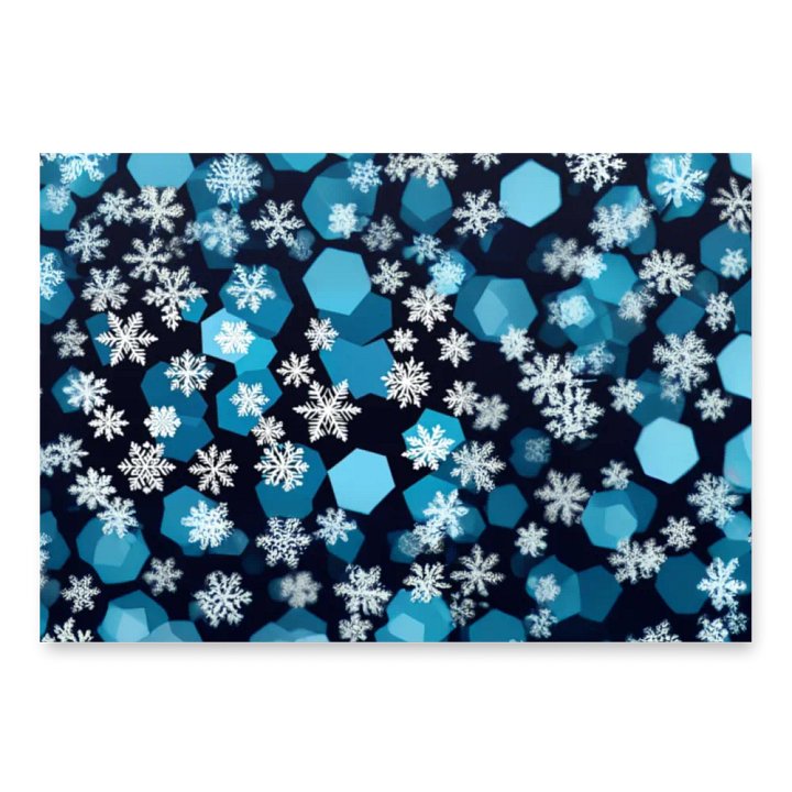 Snowflake Symphony Wrapping Paper Set product image (2)