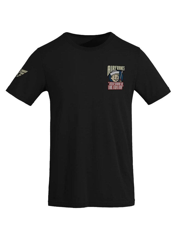 "AIRFRAMES: Strip it" SuperSoft Shirt product image (2)