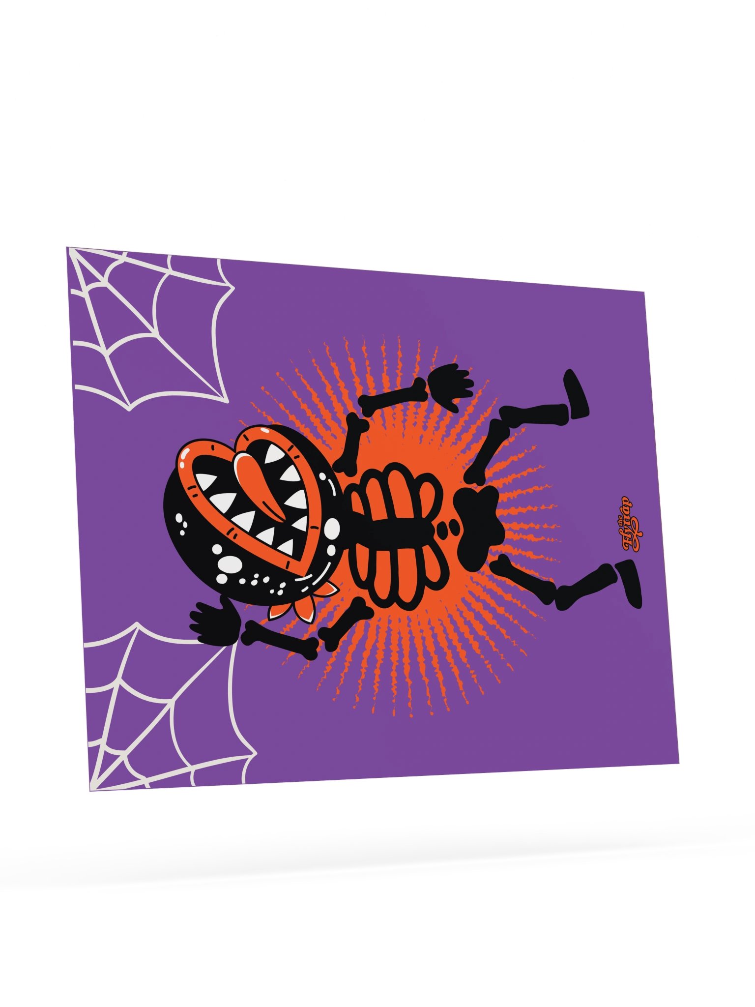 Flytrap Fridays - Dancing Skelly 12" x 16" Poster product image (9)