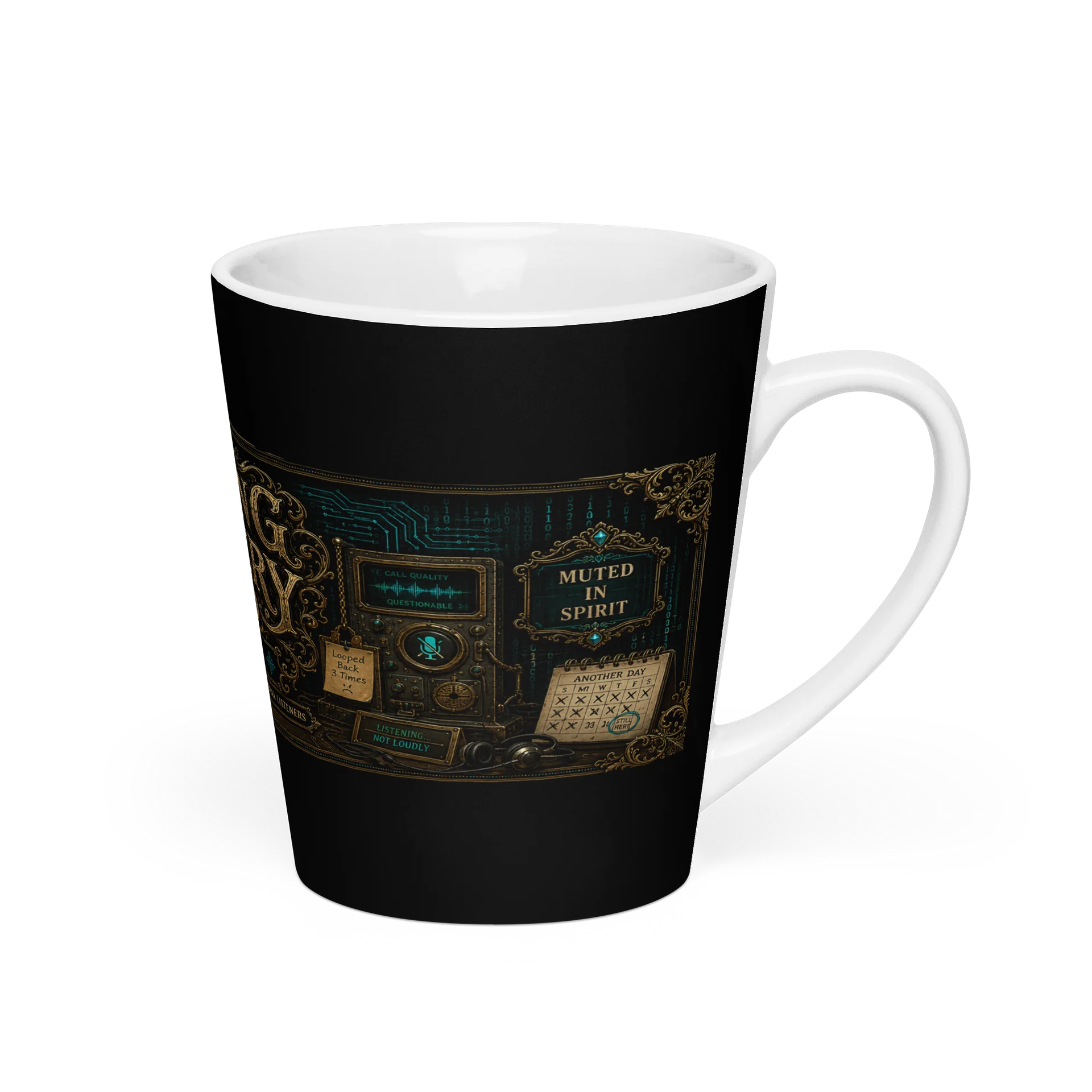 Syntax & Sarcasm Meeting Recovery Blend Latte Mug product image (2)
