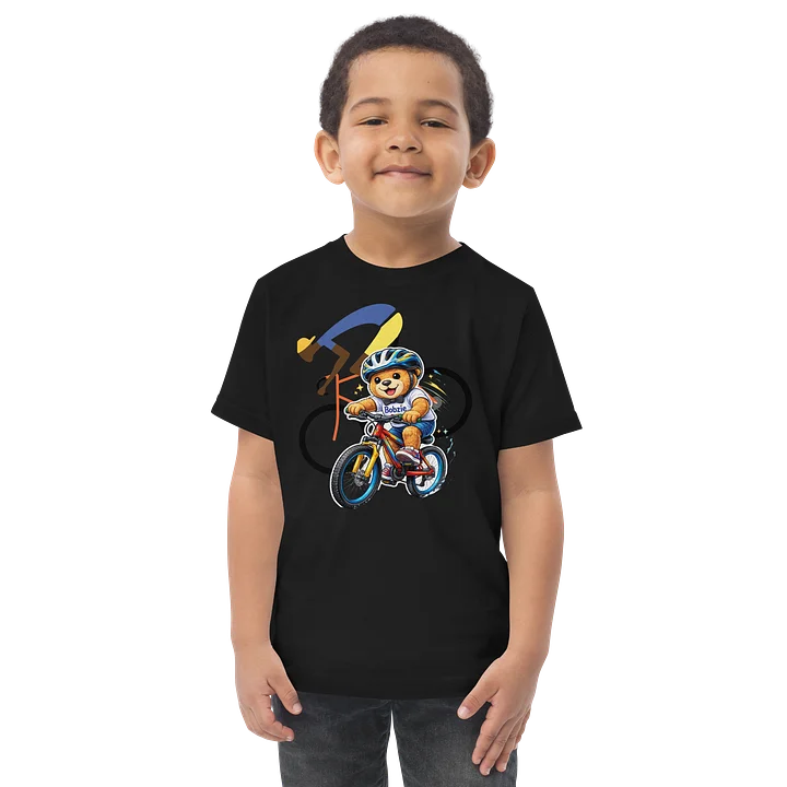 Bobzie Bike Adventure Toddler Tee | Little Explorer Edition by FayzieBobs product image (1)
